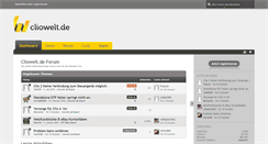 Desktop Screenshot of cliowelt.de